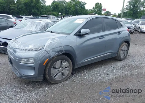 2021 Hyundai Kona Electric Ultimate из США, поврежденный, VIN KM8K53AG6MU125246